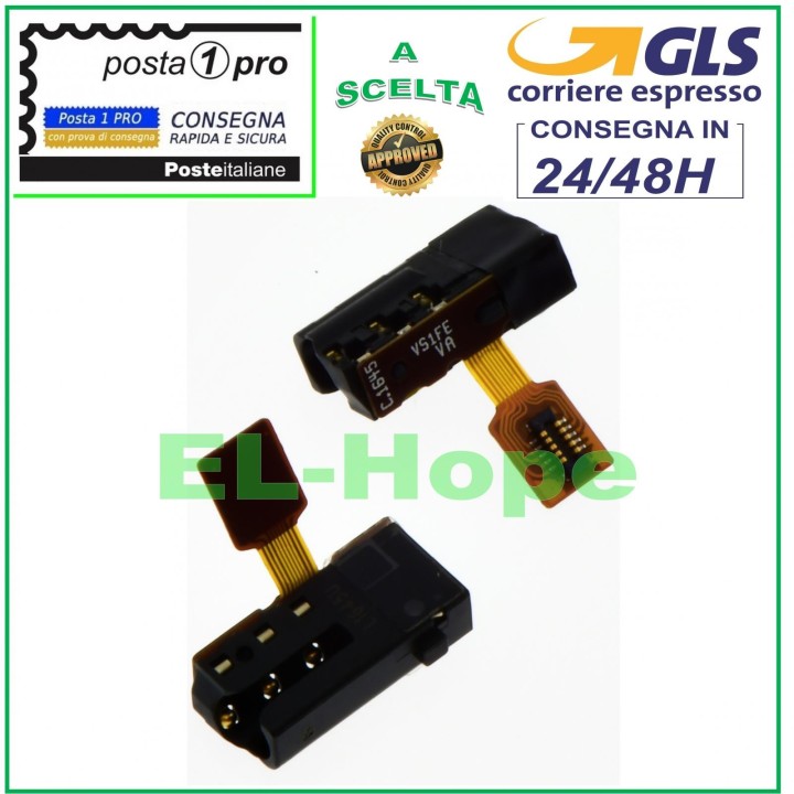 FLAT FLEX CABLE EARPHONE JACK AUDIO HEADPHONES FOR HUAWEI P9 LITE VNS-L31 L23 L21