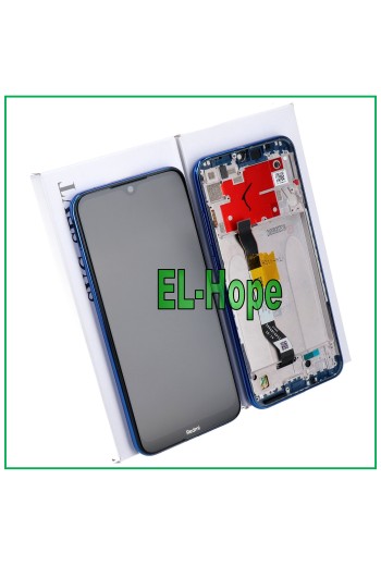 LCD DISPLAY + ORIGINAL FRAME XIAOMI REDMI NOTE 8T M1908C3XG TOUCH SCREEN BLUE