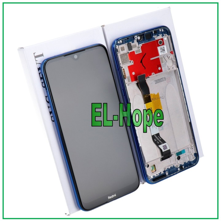 LCD DISPLAY + ORIGINAL FRAME XIAOMI REDMI NOTE 8T M1908C3XG TOUCH SCREEN BLUE
