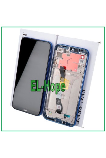 LCD DISPLAY + ORIGINAL FRAME XIAOMI REDMI NOTE 8T M1908C3XG TOUCH SCREEN BLUE