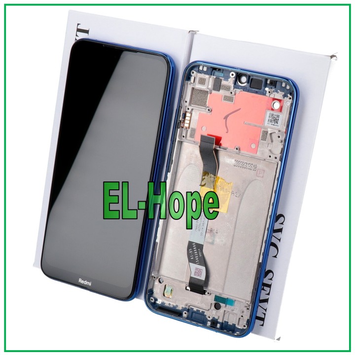 LCD DISPLAY + ORIGINAL FRAME XIAOMI REDMI NOTE 8T M1908C3XG TOUCH SCREEN BLUE