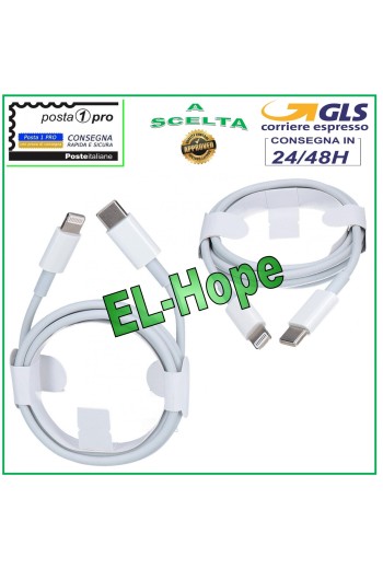 APPLE IPHONE 12 PRO MINI MAX TYPE-C / LIGHTNING CHARGING CABLE