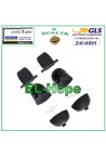 REPLACEMENT LEVER BUTTON SET L1 L2 R1 R2 + SPRINGS PS4 SLIM CONTROLLER JDM-030