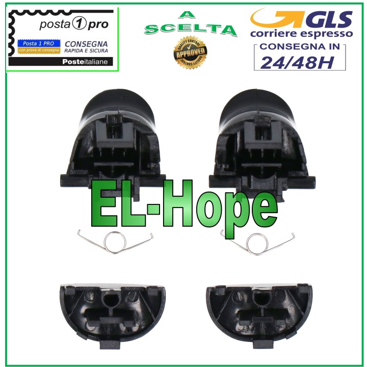 REPLACEMENT LEVER BUTTONS SET L1 L2 R1 R2 + SPRINGS FOR PS4 CONTROLLER JDM-050