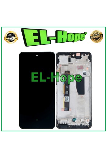 OLED LCD DISPLAY + FRAME FOR MOTOROLA MOTO G84 5G XT2347 TOUCH SCREEN BLACK GLASS