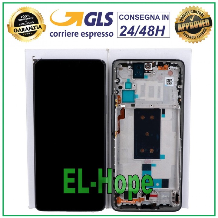 TOUCH DISPLAY + ORIGINAL LCD XIAOMI MI 11T 21081111RG /11T PRO 2107113SG BLACK