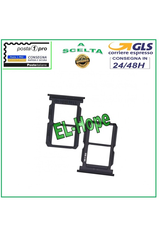SLOT CART SIM CARD HOLDER COMPARTMENT ONEPLUS 5 A5001 MEMORY CARD MICRO SD BLACK