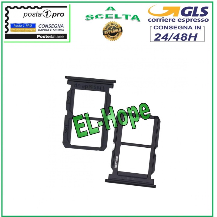 SLOT CART SIM CARD HOLDER COMPARTMENT ONEPLUS 5 A5001 MEMORY CARD MICRO SD BLACK