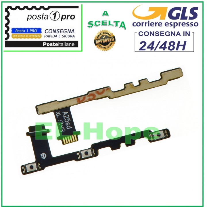 FLAT SIDE KEYS VOLUME POWER ON OFF LENOVO MOTO G6 PLUS XT1926