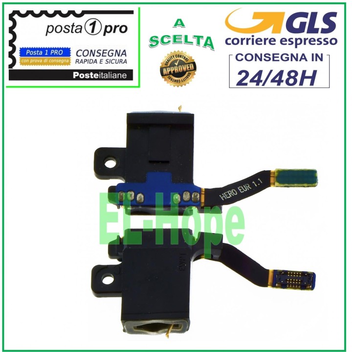 FLAT FLEX CONNECTOR EARPHONE JACK AUDIO HEADPHONE SAMSUNG S7 EDGE G935F SM-G935F