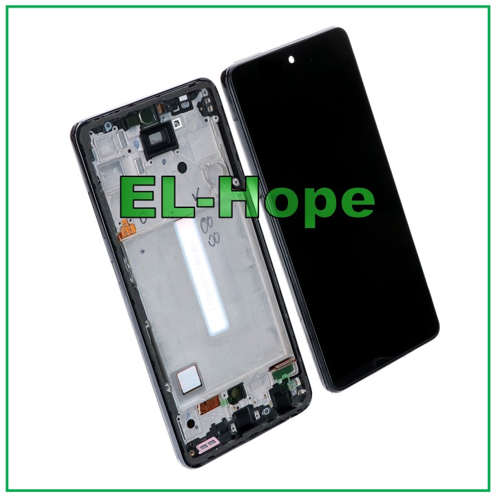 TFT LCD DISPLAY FOR SAMSUNG GALAXY A52 5G 2021 SM-A525F A526B TOUCH FRAME BLACK