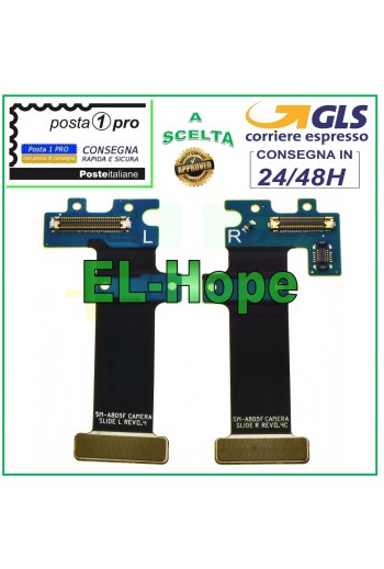 PAIR LR FLAT FLEX CABLE CAMERA CONNECTOR FOR SAMSUNG GALAXY A80 SM-A805F