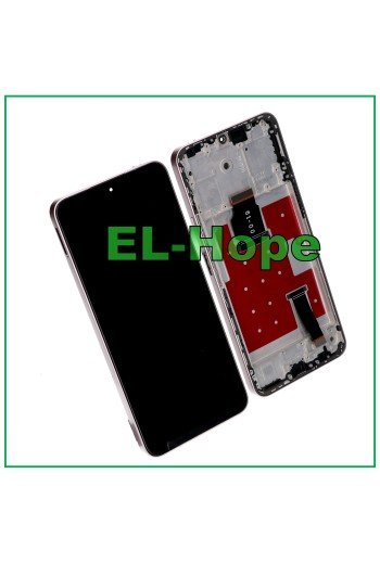 LCD DISPLAY FRAME FOR HONOR X8A CRT-LX1 CRT-LX2 TOUCH SCREEN GLASS SCREEN PINK