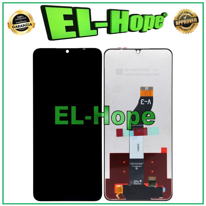 LCD DISPLAY FOR XIAOMI POCO M6 23128PC33I TOUCH SCREEN GLASS ASSEMBLED BLACK