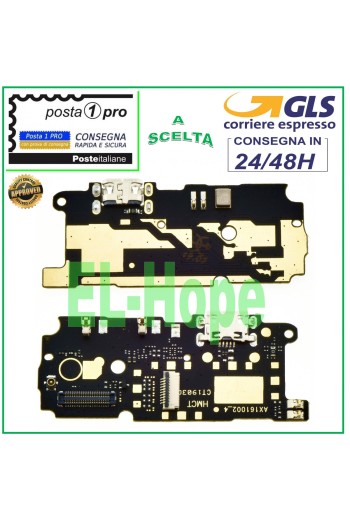 CHARGING CONNECTOR XIAOMI REDMI NOTE 4 MICROPHONE JACK DOCK PCB MICRO USB CHARGE