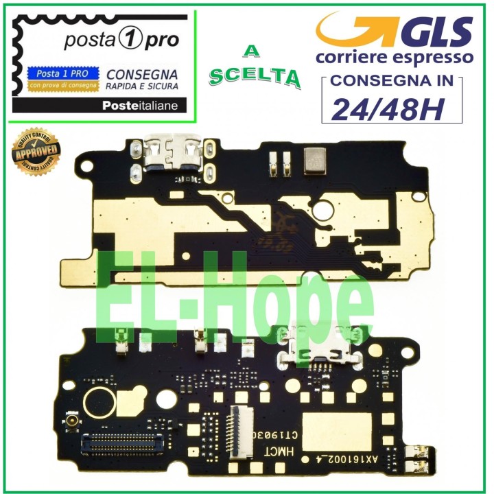 CHARGING CONNECTOR XIAOMI REDMI NOTE 4 MICROPHONE JACK DOCK PCB MICRO USB CHARGE