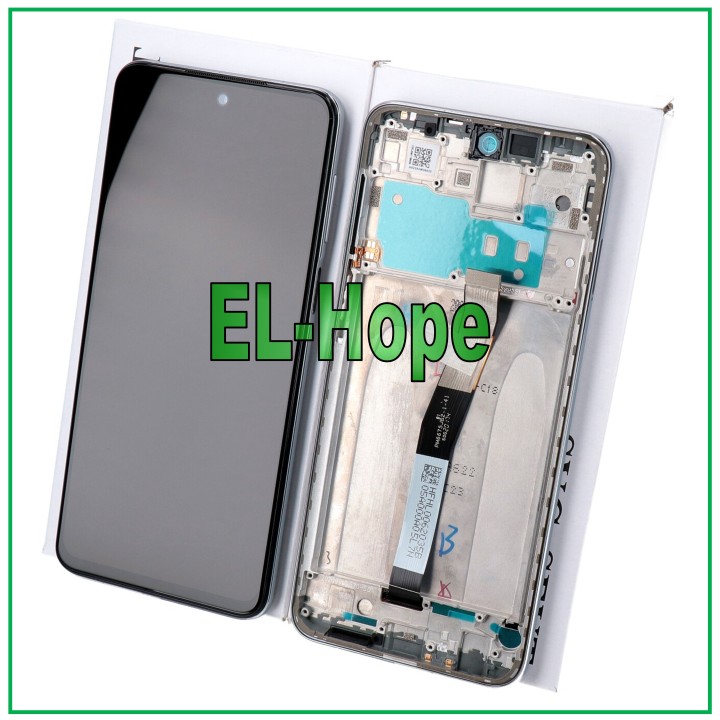 ORIGINAL TOUCH DISPLAY XIAOMI REDMI NOTE 9 PRO M2003J6 M2003J6B2G WHITE FRAME