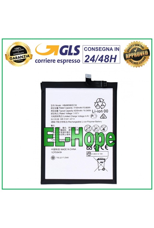 HB486586ECW BATTERY FOR HUAWEI MATE 30 / P40 LITE / NOVA 6 SE / NOVA 7i BATTERY