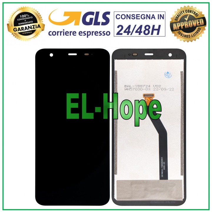 LCD DISPLAY FOR BLACKVIEW BV6300 /BV6300 PRO TOUCH SCREEN GLASS ASSEMBLED BLACK