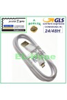DATA CABLE CHARGING CABLE BATTERY CHARGER MICRO USB UNIVERSAL 1 MT WHITE