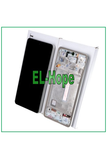 LCD DISPLAY + ORIGINAL FRAME SAMSUNG GALAXY A53 5G SM A536 A536B TOUCH WHITE