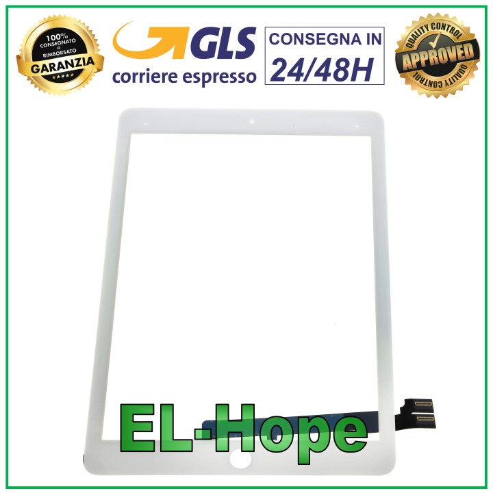 TOUCH SCREEN FOR APPLE IPAD PRO 9.7 A1673 A1674 A1675 WIFI AND 3G WHITE GLASS