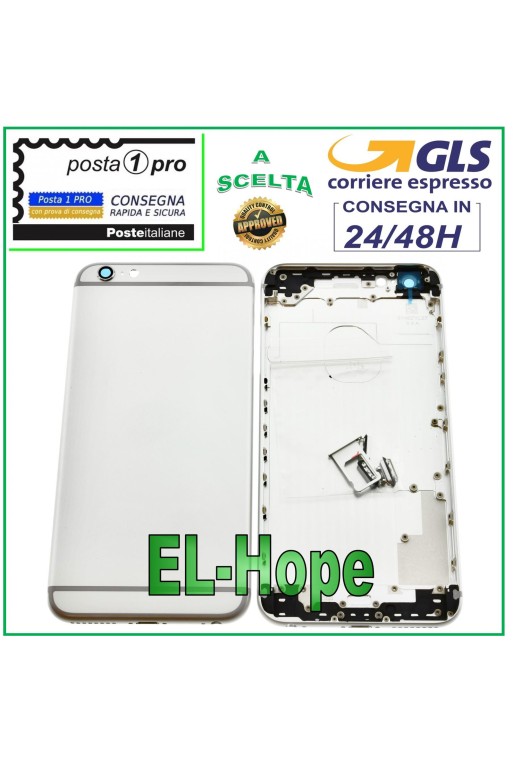 BACK CASE FRAME FOR APPLE IPHONE 6 PLUS BACK CASE COVER WHITE