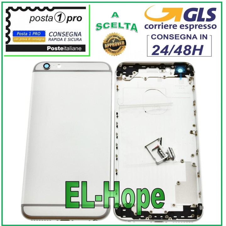 BACK CASE FRAME FOR APPLE IPHONE 6 PLUS BACK CASE COVER WHITE