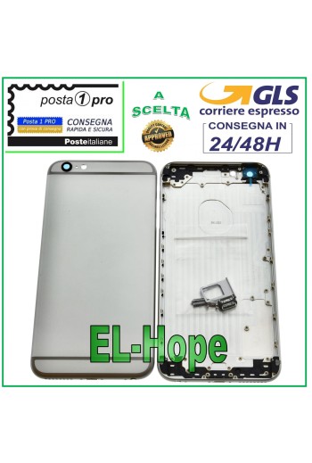FRAME BACK BODY FOR APPLE IPHONE 6 PLUS CASE COVER GREY