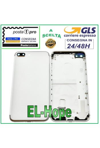 FRAME BACK BODY FOR APPLE IPHONE 7 PLUS CASE COVER WHITE