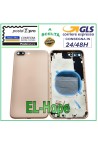 BACK CASE FRAME FOR APPLE IPHONE 8 PLUS BACK CASE COVER PINK GOLD