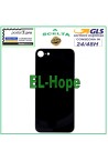 GLASS REAR BODY BATTERY COVER FOR APPLE IPHONE 8 BACK COVER BLACK
