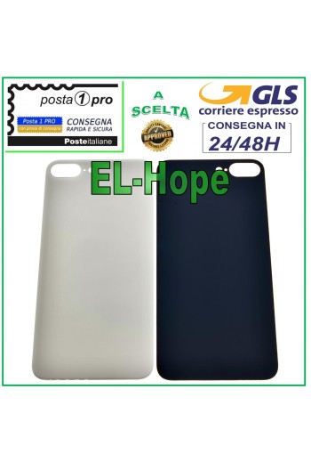 GLASS BACK BODY BATTERY COVER FOR APPLE IPHONE 8 PLUS BACK COVER WHITE