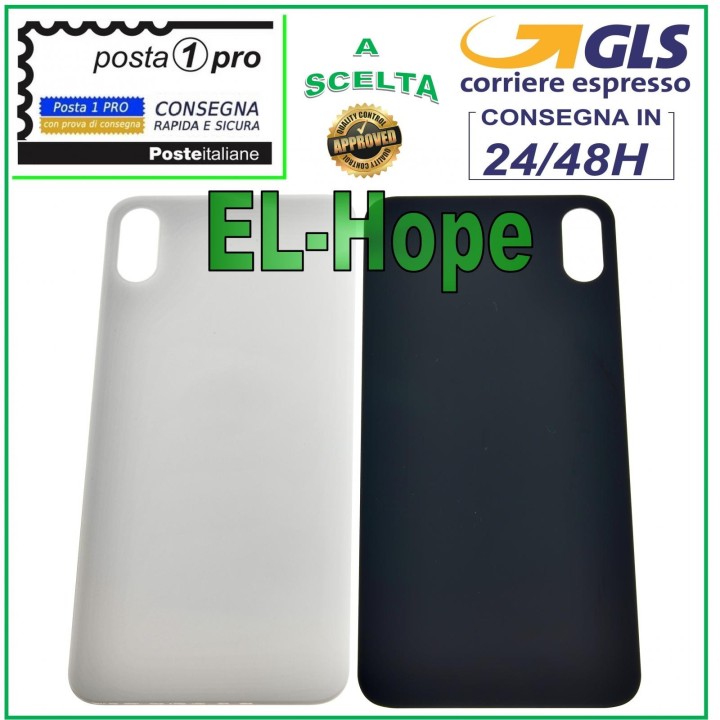 GLASS BACK BODY BATTERY COVER FOR APPLE IPHONE XS MAX BACK COVER WHITE