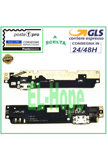 XIAOMI REDMI NOTE 2 CHARGING CONNECTOR MICROPHONE JACK DOCK PCB MICRO USB CHARGE