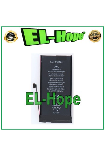 REPLACEMENT BATTERY FOR IPHONE 13 MINI 2406 mAh 4.47V