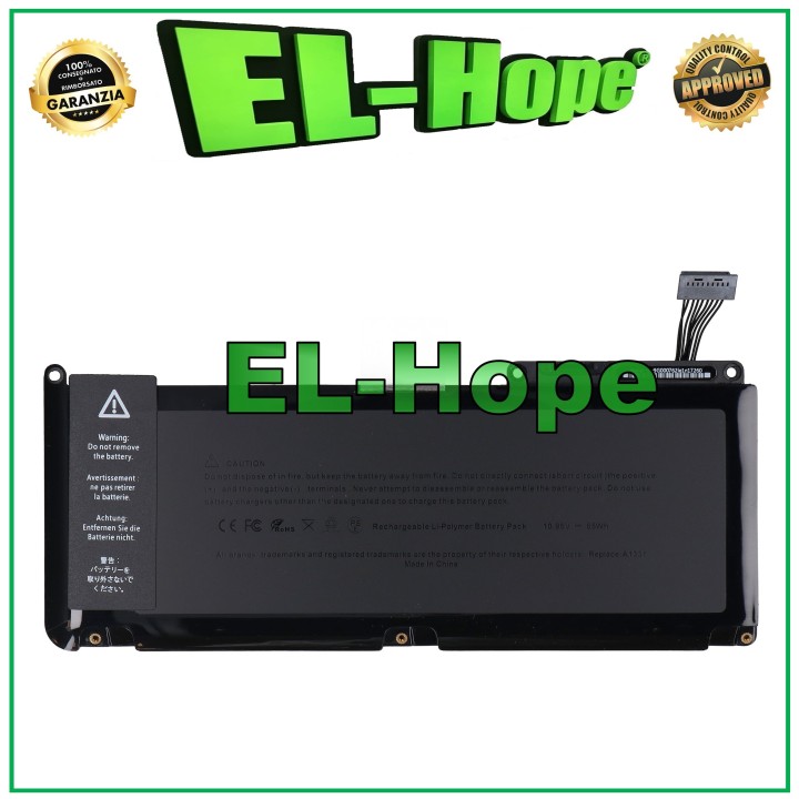 REPLACEMENT BATTERY A1331 FOR APPLE MACBOOK 13  2009 2010 A1342 5200 mAh