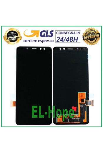 DISPLAY LCD OLED PARI ORIGINAL SAMSUNG GALAXY A8 SM A530F TOUCH SCREEN GLASS
