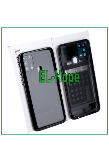 ORIGINAL SAMSUNG GALAXY M31 SM-M315 BATTERY COVER BLACK BACK COVER
