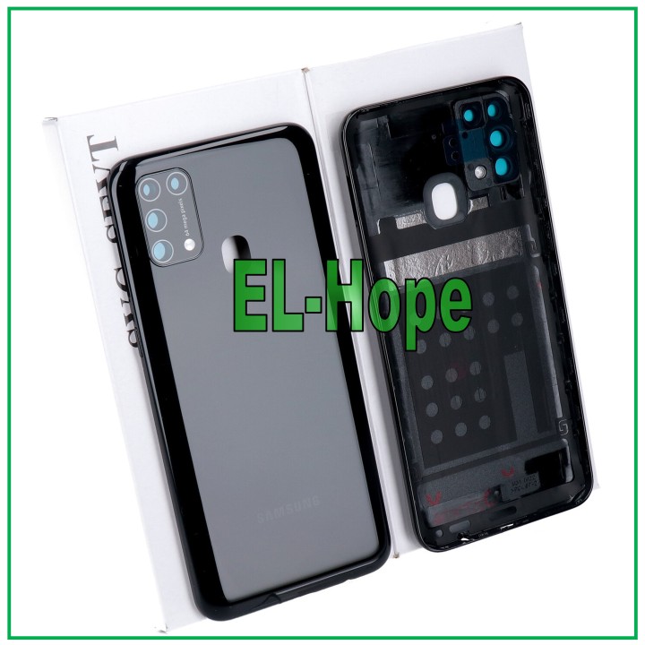 ORIGINAL SAMSUNG GALAXY M31 SM-M315 BATTERY COVER BLACK BACK COVER