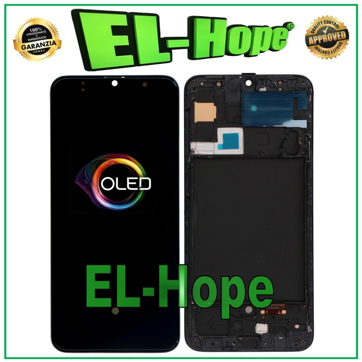 OLED LCD DISPLAY + ORIGINAL EQUAL FRAME SAMSUNG GALAXY A30S SM A307F TOUCH GLASS