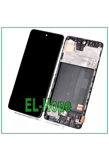 OLED LCD DISPLAY + FRAME FOR SAMSUNG GALAXY A51 SM A515 A515F TOUCH SCREEN GLASS