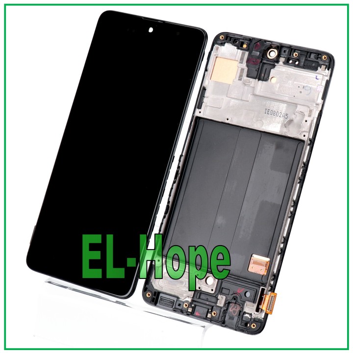 OLED LCD DISPLAY + FRAME FOR SAMSUNG GALAXY A51 SM A515 A515F TOUCH SCREEN GLASS