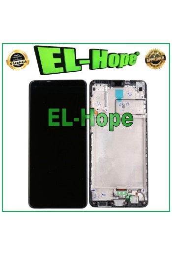 LCD DISPLAY + FRAME FOR SAMSUNG GALAXY A21S SM A217F TOUCH SCREEN BLACK GLASS