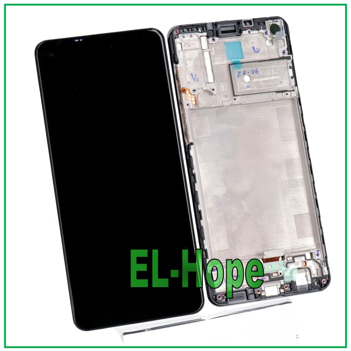 LCD DISPLAY + FRAME FOR SAMSUNG GALAXY A21S SM A217F TOUCH SCREEN BLACK GLASS