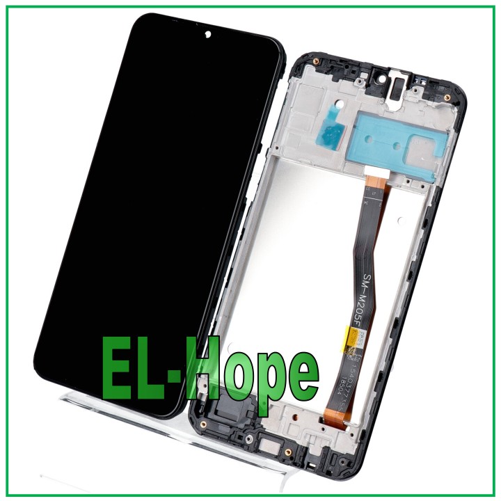 DISPLAY FRAME LCD PARI ORIGINAL SAMSUNG GALAXY M20 SM M205F TOUCH SCREEN GLASS