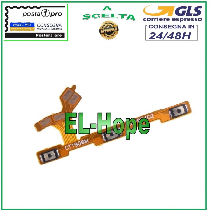 FLAT SIDE KEYS VOLUME POWER ON OFF KEY FOR HUAWEI P SMART 2019