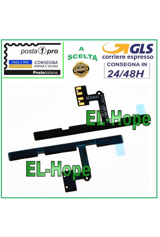 FLAT FLEX SIDE KEYS VOLUME POWER ON OFF SWITCH WIKO UPULSE LITE