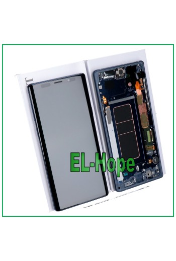 ORIGINAL LCD DISPLAY SAMSUNG GALAXY NOTE 9 SM-N960 SM-N960F TOUCH SCREEN BLUE