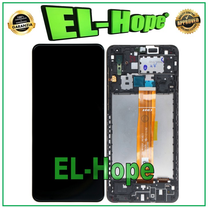LCD DISPLAY FRAME FOR SAMSUNG GALAXY A02 2021 SM-A022 TOUCH SCREEN GLASS SCREEN